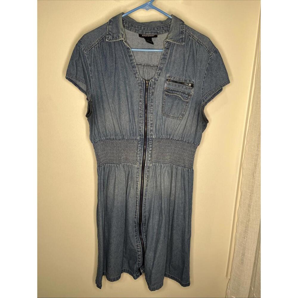 Ashley Stewart Denim Dress